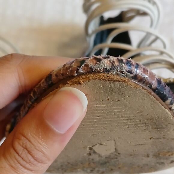 Kendall & Kylie Madden Girl Size 9 Reptile Print Women's Heels Danila READ - Picture 10 of 16